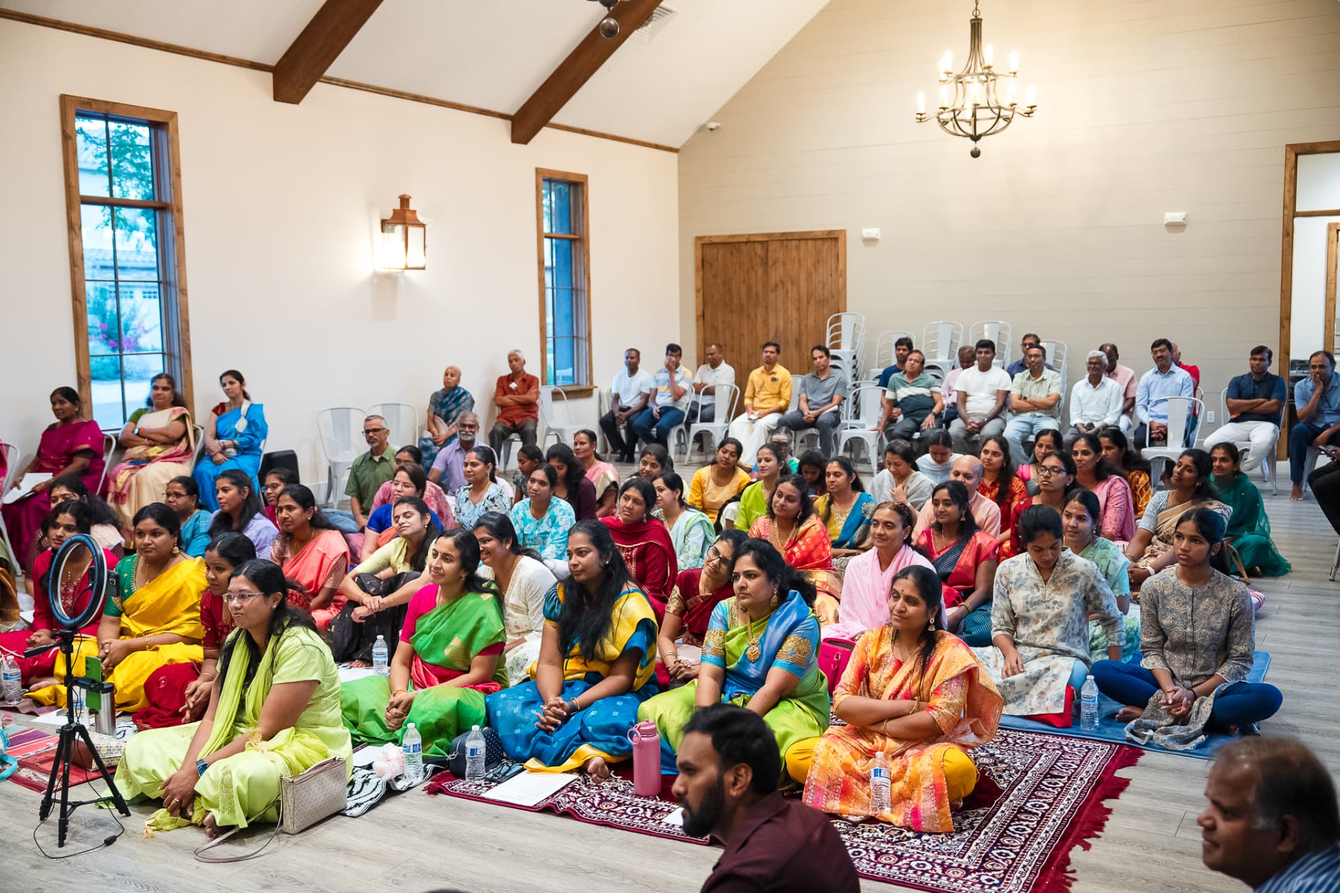 Arizona Murugan Temple community gathered for Vel Maaral discourse and recitation